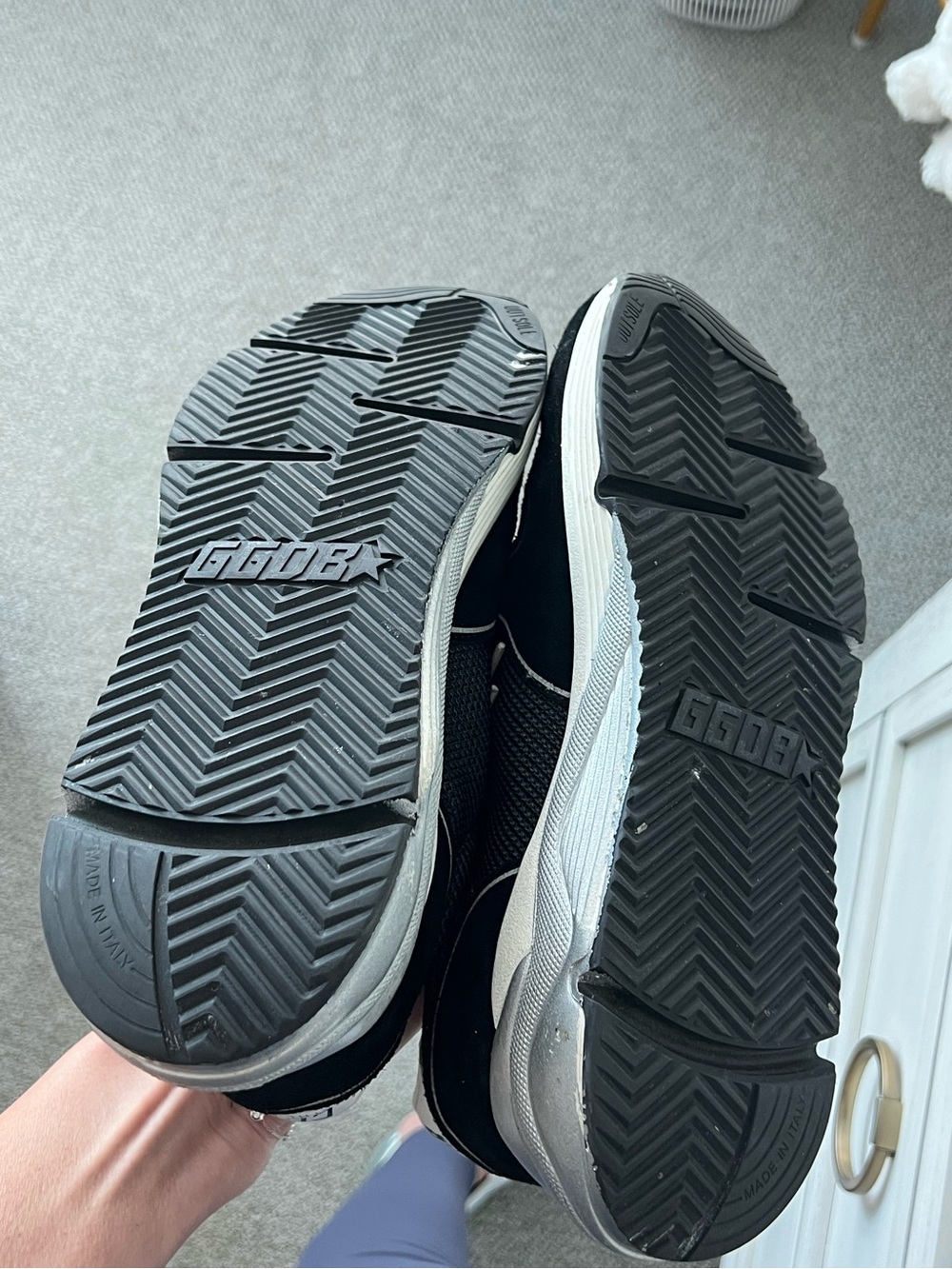 Golden Goose Running Sole Sneaker (Black, Size 41) - Picture 11 of 14